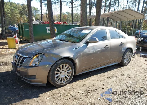2012 Cadillac Cts Luxury из США, поврежденный, VIN 1G6DE5E54C0153010